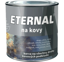Plechovka Eternal na kovy, barva na všechny druhy kovových podkladů jako ocel, hliník a zinek.