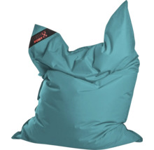 Velký sedací vak v tyrkysové barvě s Big Foot Logo.