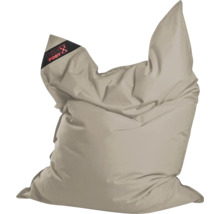 Béžový sedací vak Big Foot z odolného materiálu.