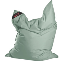 Velký zelený sedací vak z odolného materiálu s Big Foot Logo.