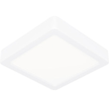 Čtvercové stropní LED svítidlo s bílým krytem a matným difuzorem.