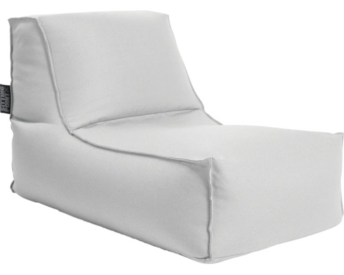 Sedací vak Sitting Point z šedého polyesteru pro vnitřní a venkovní použití.