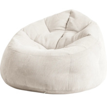 Sedací vak Sitting Point Inga Bossa béžový 90 x 65 cm