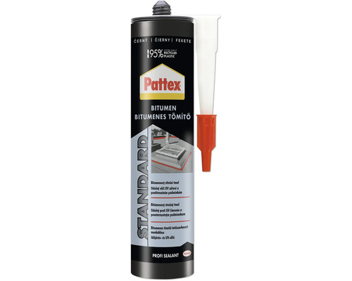 Bitumenový střešní tmel Pattex černý 280 ml