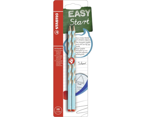 Tužky STABILO EASYgraph S HB modrá P 2ks