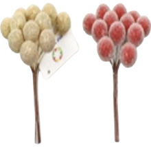 Přízdoba kuličky omrzlé 12 cm