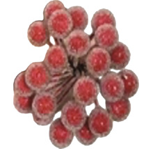 Přízdoba kuličky omrzlé 10 x 1 cm