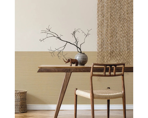 Samolepicí obklad na zeď Wood béžový 120 x 280 cm v roli
