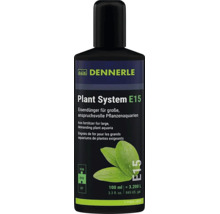 Železnaté hnojivo Dennerle Plant System E15 pro akvária v lahvičce o objemu 100 mililitrů