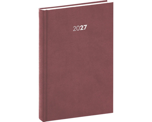 Planovaci kalendar pro rok 2027 s pevnou vazbou.