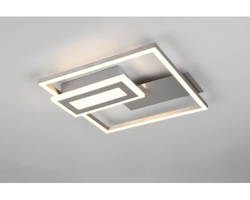 Moderní LED stropní svítidlo v obdélníkovém provedení s integrovanou světelnou plochou pro přímé osvětlení místnosti.