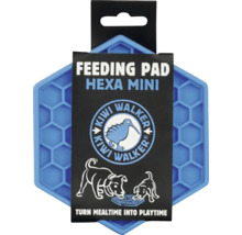 Olizovací podložka pro domácí mazlíčky Kiwi Walker Feeding Pad Hexa Mini se šestiúhelníkovou strukturou v balení.