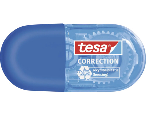 Korektor Tesa s tělem ze sta procent recyklovaného plastu