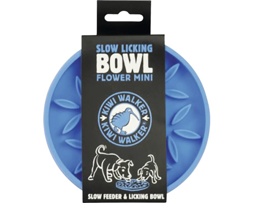 Kiwi Walker Slow Licking Bowl Flower Mini pro psy, olizovací podložka pro pomalé krmení.