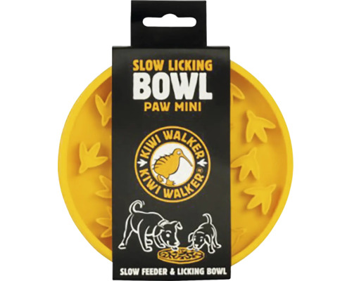 Miska pro pomalé krmení a lízání Kiwi Walker Paw Mini pro domácí mazlíčky