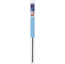 Dveřní kartáčové těsnění Tesa pro hladké a nerovné podlahy, samolepicí, 100 krát 3,7 centimetrů, pro izolaci proti průvanu a hluku.