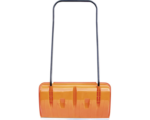 Sněhové hrablo s plastovou lopatou a kovovou rukojetí pro odklízení sněhu