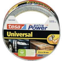 Univerzální textilní páska Tesa Extra Power, 10 metrů krát 50 milimetrů, pevná lepicí páska pro opravy a upevňování v interiéru i exteriéru.