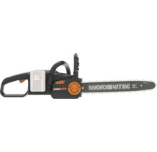 Akumulátorová řetězová pila Worx Nitro 40 voltů s délkou lišty 40 centimetrů pro zahradní práce