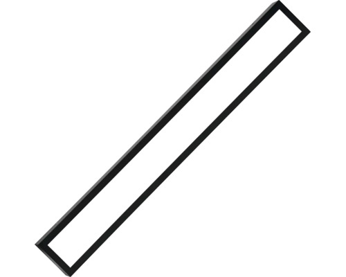 Obdélníkový profil pro světelnou lištu z hliníku