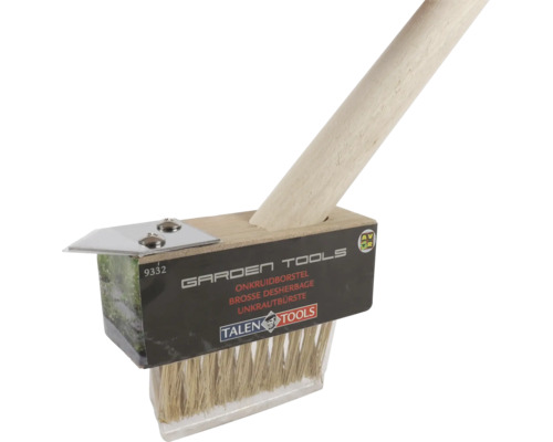 Talen Tools kartáč na spáry s násadou pro odstraňování mechu a plevele z dlažby