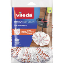 Náhradní hlavice k mopu Vileda Turbo Deep Clean z mikrovlákna pro důkladné čištění podlah