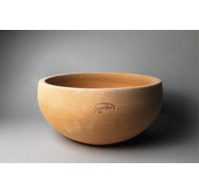Kulatá miska na rostliny z terakoty s ražbou Handmade 5 Earths