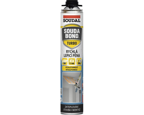 Soudal Soudabond Turbo rychlá lepicí pěna pro stavební a montážní práce