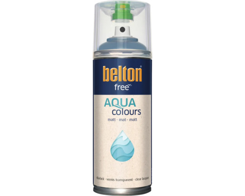 Belton Free Aqua Colours bezbarvý lak ve spreji matný na vodní bázi