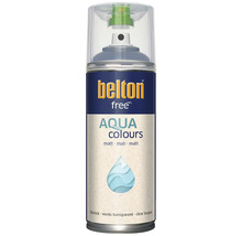 Belton Free Aqua Colours bezbarvý lak ve spreji matný pro ochranu povrchů.