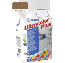 Spárovací hmota Mapei Ultracolor Plus 5 kilogramový pytel v odstínu 152 Lékořicová pro spáry dlaždic do šířky 20 milimetrů vodoodpudivá