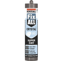 Lepidlo a tmel Soudal Fix All Crystal v kartuši