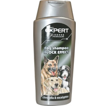 Šampon pro psy Pet Expert Premium Block Effect s citronellou a eukalyptem v plastové lahvi