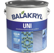 Plechovka univerzální barvy Balakryl Uni na kov a dřevo.