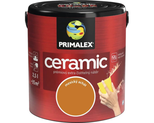 Primalex Ceramic interiérová barva na stěny odstín mexický achát 2,5 litru