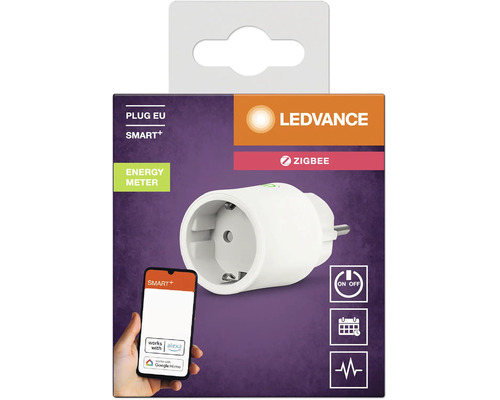 Zásuvka Ledvance Smart Plus Zigbee s měřením energie pro Evropu v prodejním balení