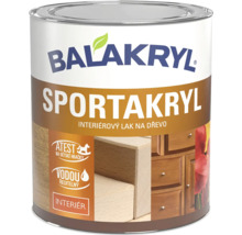 Plechovka s lakem na dřevo Balakryl Sportakryl vhodným do interiéru a na dětské hračky ředitelný vodou