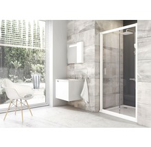 Sprchové dveře RAVAK Blix BLDP2-100 white+Transparent 190x97-101 cm 0PVA0100Z1-thumb-2