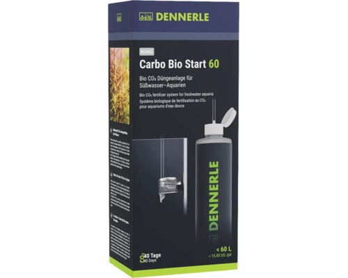 Dennerle Nano Carbo Bio Start 60 CO2 hnojicí systém pro sladkovodní akvária do 60 litrů