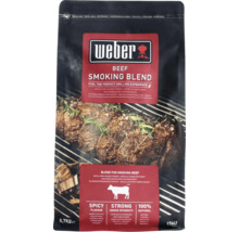 Udicí směs Weber Beef Smoking Blend na hovězí maso, znovu uzavíratelný sáček s obsahem 0,7 kilogramu.