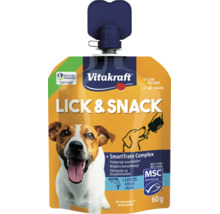 Pochoutka pro psy Vitakraft Lick and Snack s lososem v balení 60 gramů