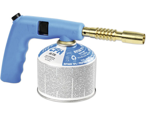 Hořák CFH UG 230 s plynovou kartuší pro pájení a odstraňování plevele