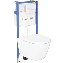 Předstěnový WC modul Laufen s podomítkovou nádržkou a závěsným WC