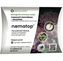 Biocont Nematop biologická ochrana rostlin proti larvám lalokonosců pro ošetření 10 metrů čtverečních