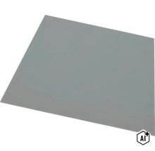 Hladká obdélníková deska z plastu nebo kovu pro různé stavební projekty. (Image AI modified or generated)