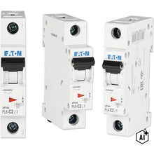 Jistič Eaton PL6-C2 1 pro montáž na DIN lištu (Image AI modified or generated)