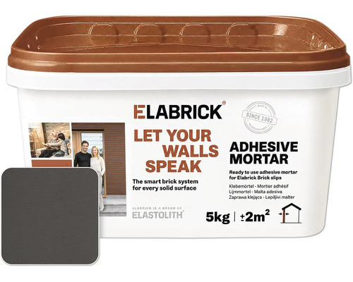 Elabrick lepicí malta 5 kilogramové balení pro cihlové pásky
