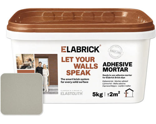 Lepicí malta Elabrick 5 kg světle šedá 55011