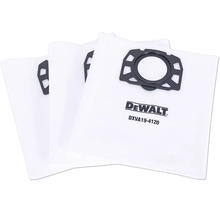 Tři sáčky do vysavače Dewalt DXVA19-4120 z netkané textilie pro vysávání za mokra i za sucha