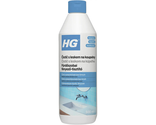 HG Čistič s leskem na koupelny 500 mililitrů pro sanitární zařízení